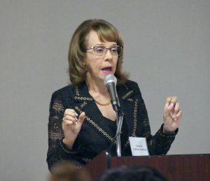 nursing home asset protection, image of speaker at conference